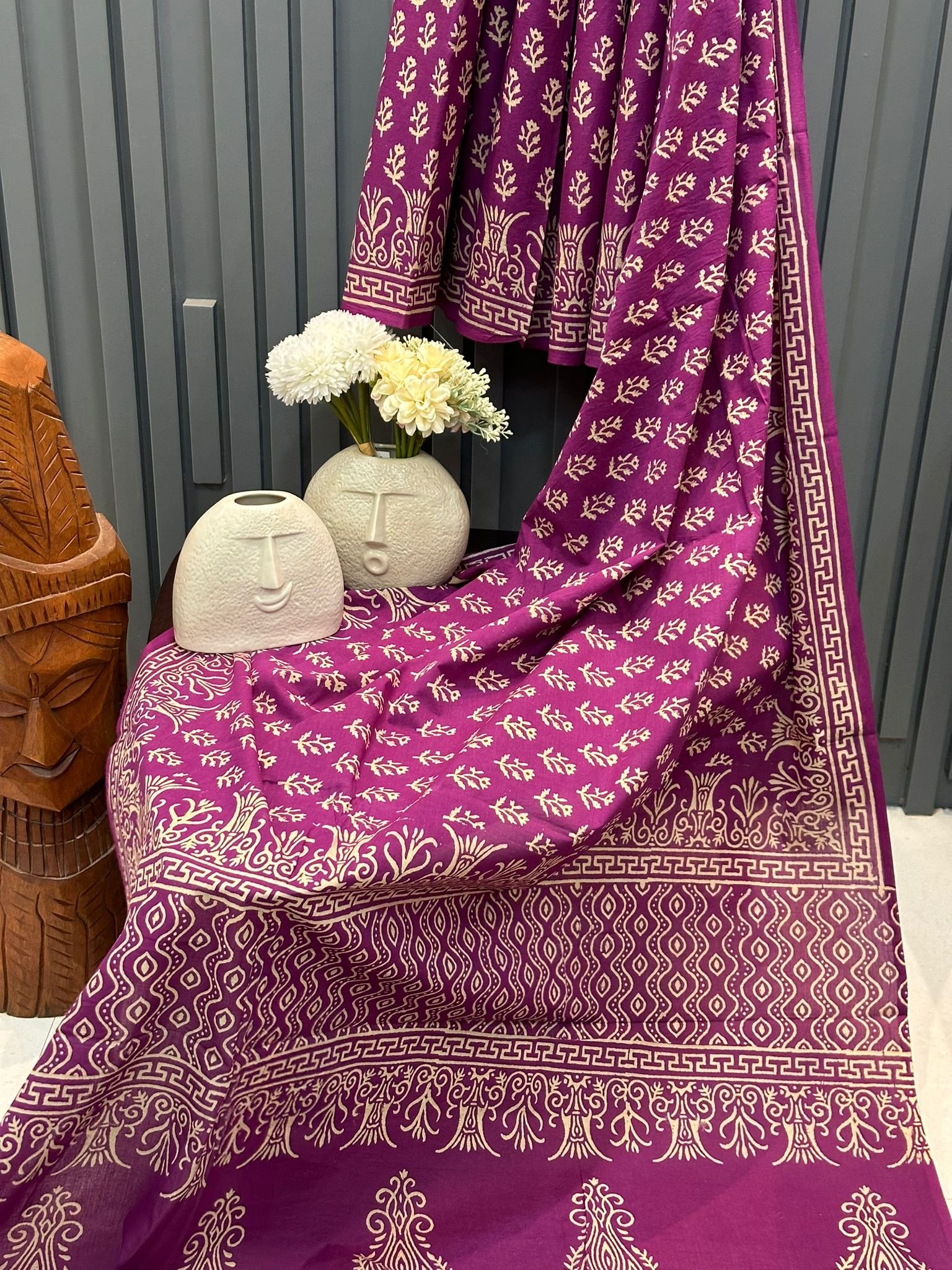 Mul Cotton Saree