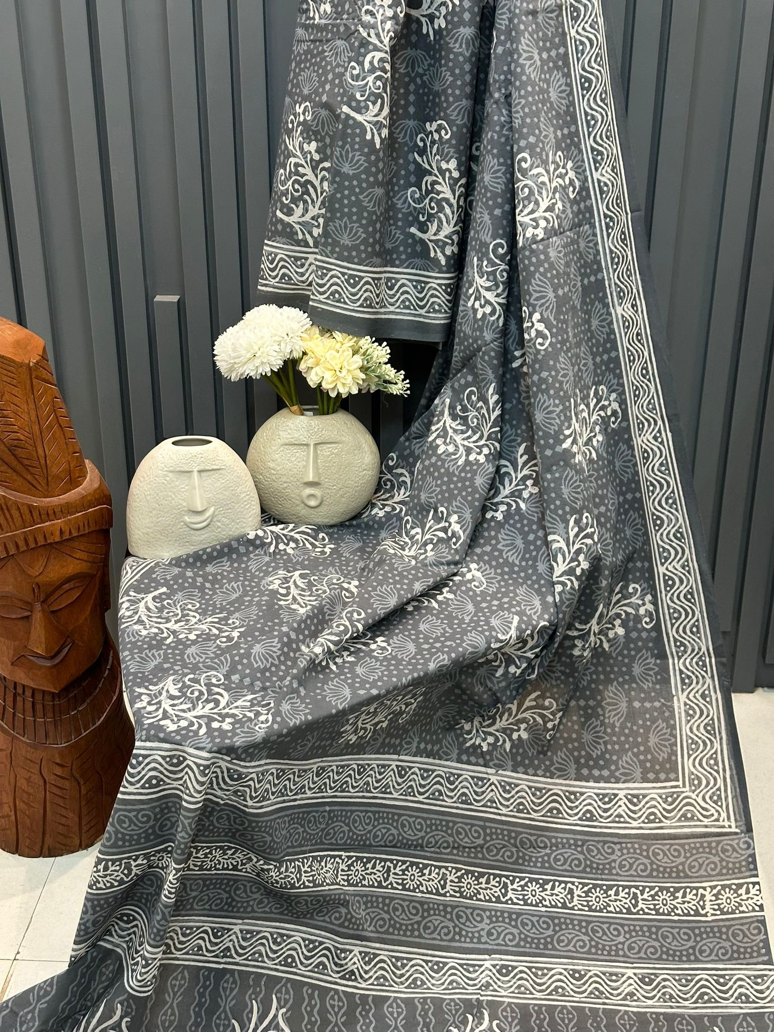 Mul Cotton Saree